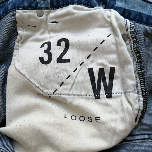 USA Flag Denim Shorts 32 - Picture 11 of 11